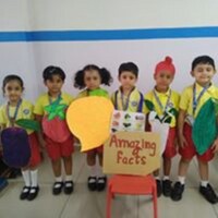 Vegetable Day At Senior K.G