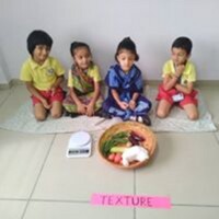Vegetable Day At Senior K.G
