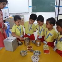 Jhalmuri making activity in Junior and Senior